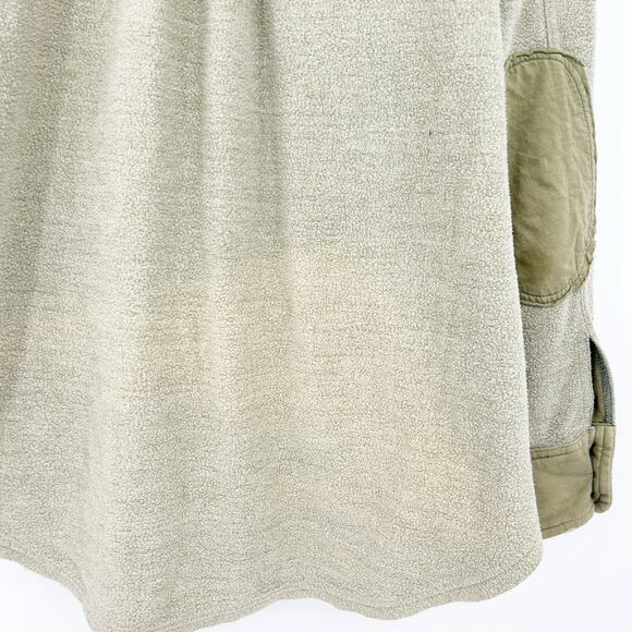 Free People FP Womens Fall Ruby Oversized Distressed Shirt‎ Jacket Shacket XS - Picture 8 of 9